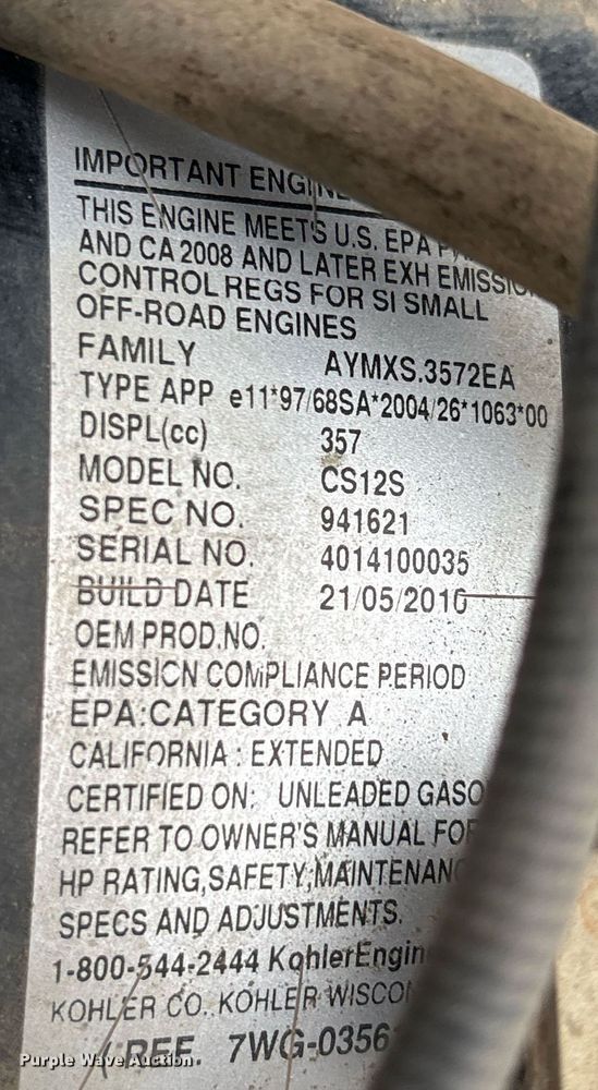 image for item OK9300 2010 Toro Workman utility vehicle