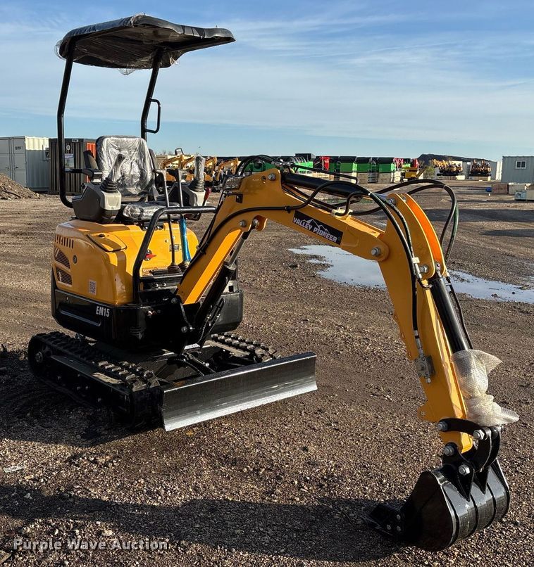 image for item OK9328 2024 Valley Pioneer EM15 mini excavator