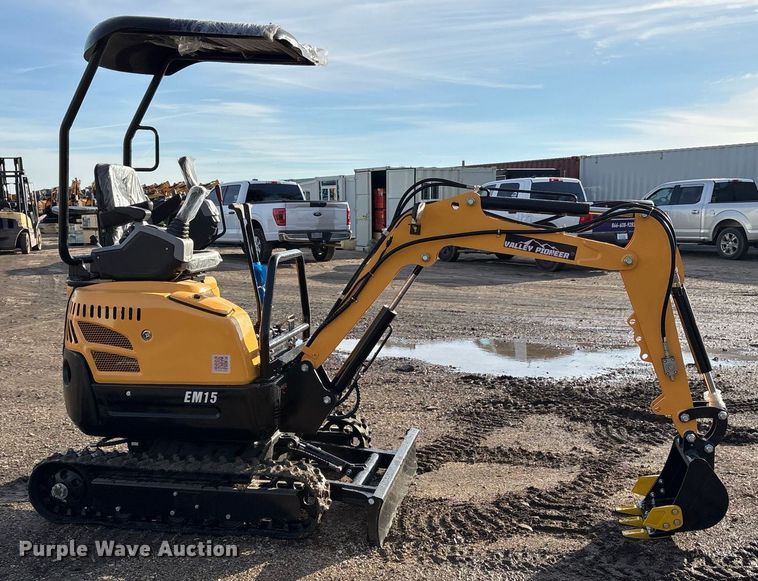 image for item OK9329 2024 Valley Pioneer EM15 mini excavator