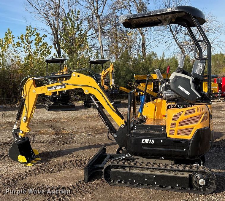 image for item OK9329 2024 Valley Pioneer EM15 mini excavator