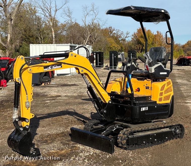image for item OK9330 2024 Valley Pioneer EM15 mini excavator