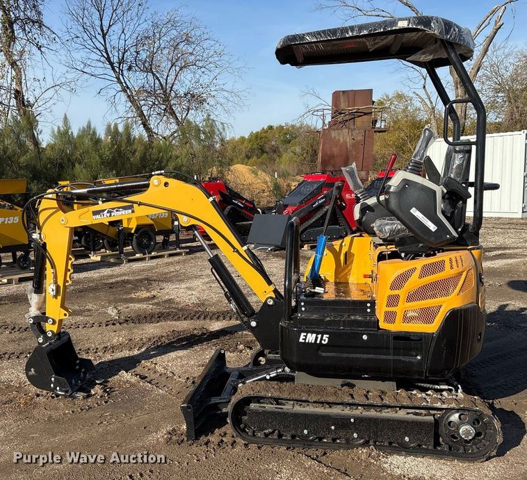 image for item OK9331 2024 Valley Pioneer EM15 mini excavator