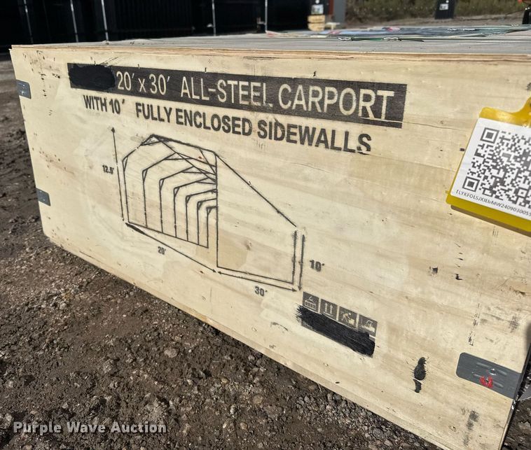 image for item OK9360 Valley Pioneer MSC2030F carport