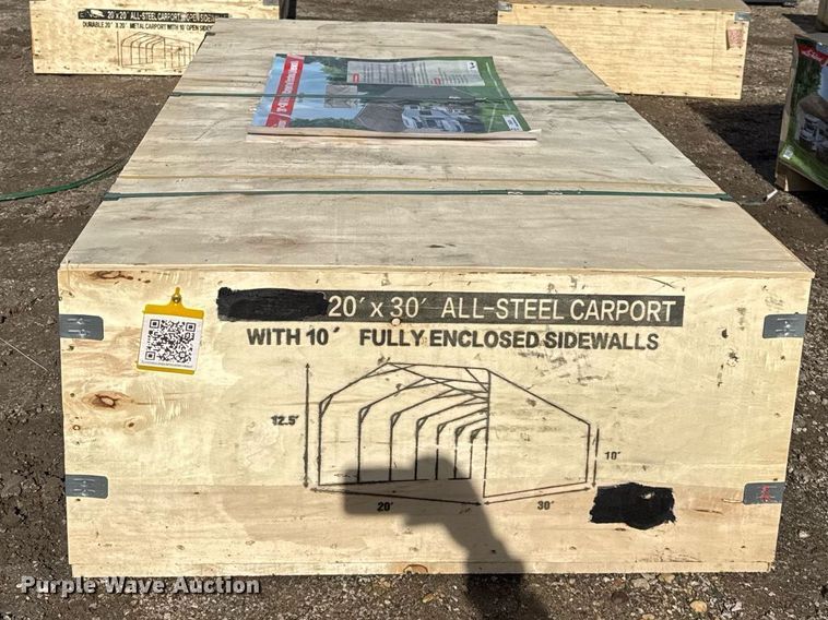 image for item OK9361 Valley Pioneer MSC2030F carport