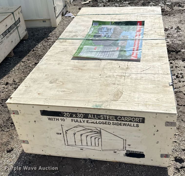 image for item OK9361 Valley Pioneer MSC2030F carport