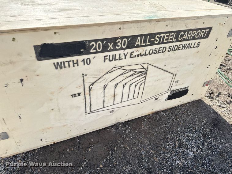 image for item OK9361 Valley Pioneer MSC2030F carport