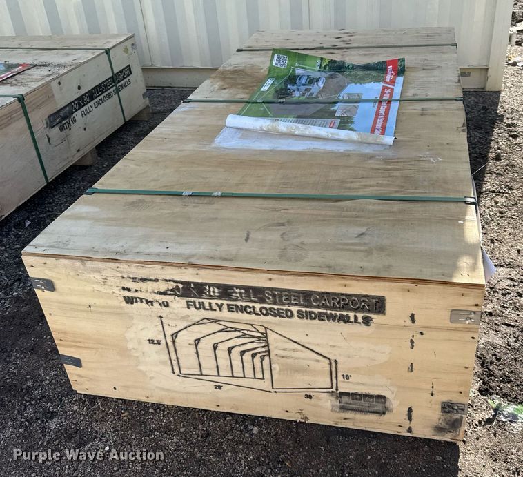 image for item OK9362 Valley Pioneer MSC2030F carport