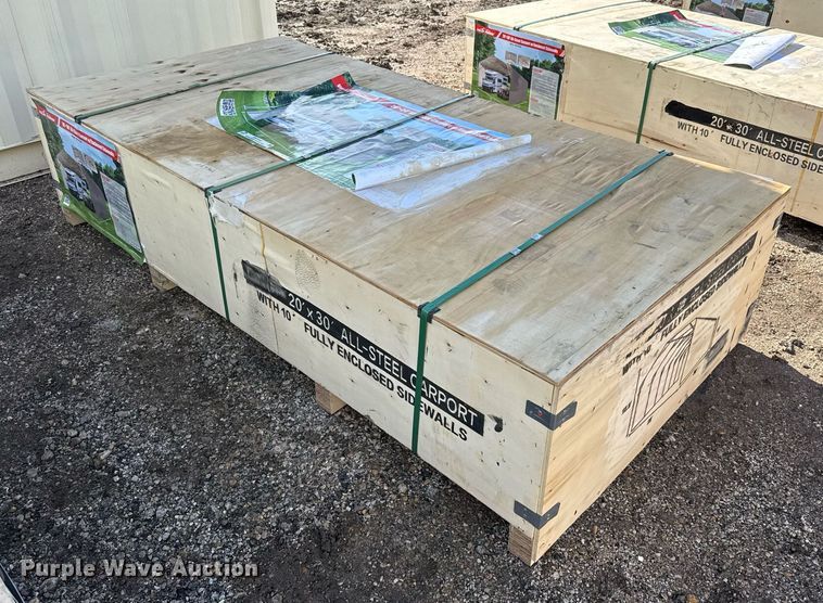 image for item OK9362 Valley Pioneer MSC2030F carport