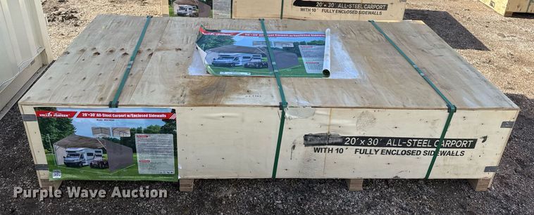 image for item OK9362 Valley Pioneer MSC2030F carport