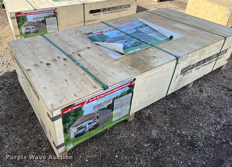 image for item OK9362 Valley Pioneer MSC2030F carport