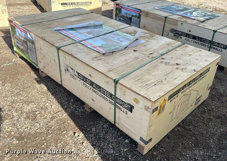 image for item OK9362 Valley Pioneer MSC2030F carport