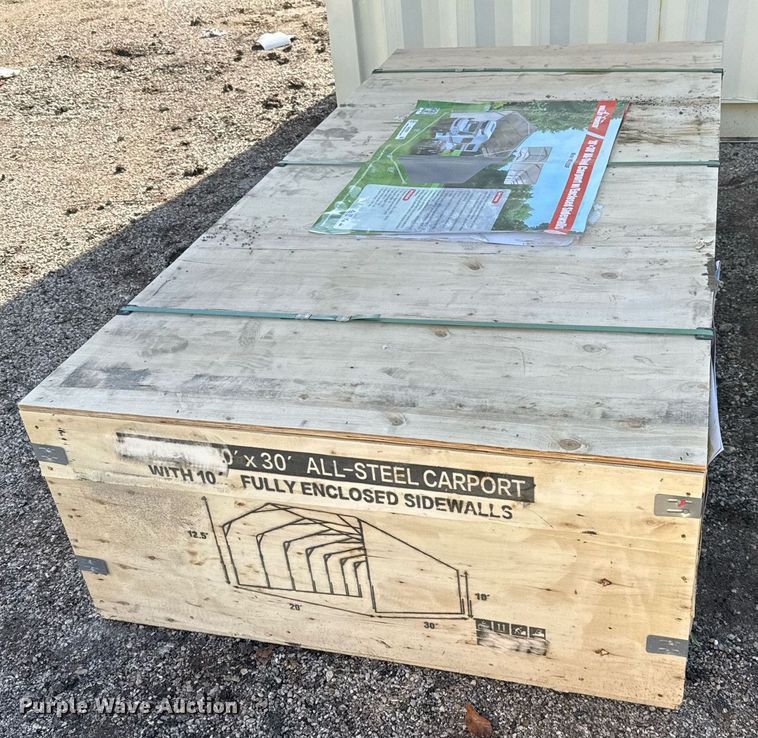 image for item OK9363 Valley Pioneer MSC2030F carport