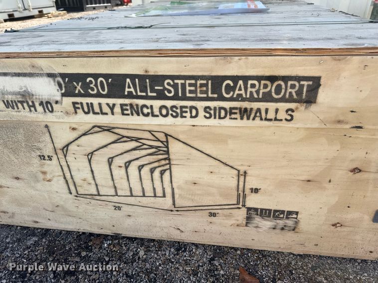 image for item OK9363 Valley Pioneer MSC2030F carport