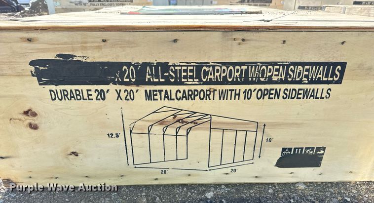 image for item OK9365 Valley Pioneer MSC2020F carport