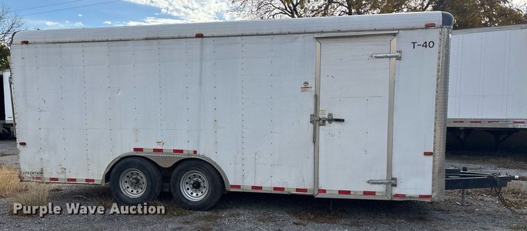 image for item OK9380 2016 Cargo Craft enclosed cargo trailer