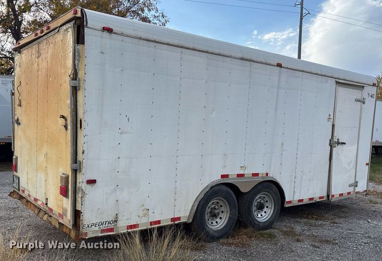 image for item OK9380 2016 Cargo Craft enclosed cargo trailer