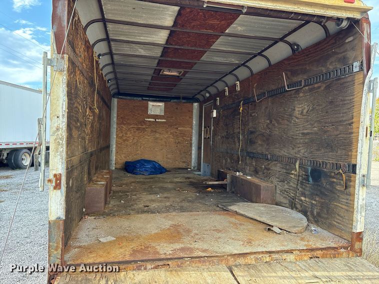 image for item OK9380 2016 Cargo Craft enclosed cargo trailer