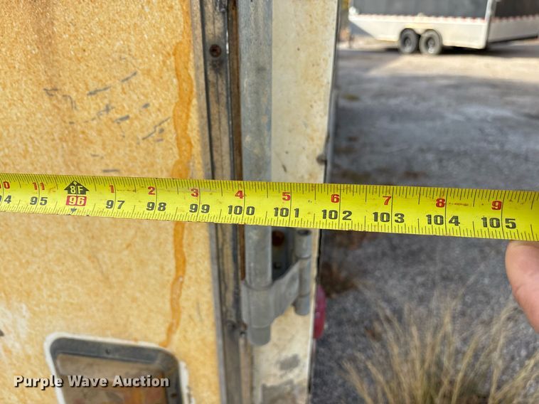 image for item OK9380 2016 Cargo Craft enclosed cargo trailer