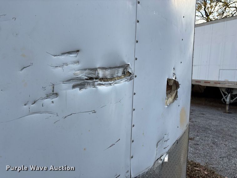 image for item OK9380 2016 Cargo Craft enclosed cargo trailer