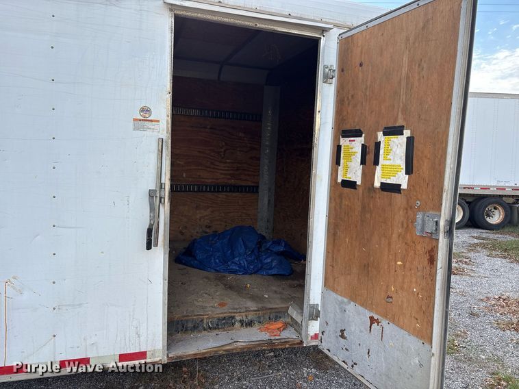 image for item OK9380 2016 Cargo Craft enclosed cargo trailer