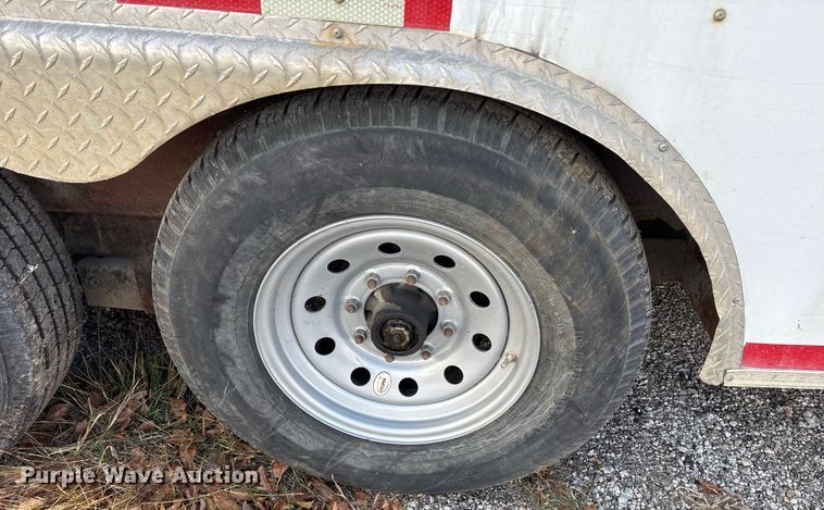 image for item OK9380 2016 Cargo Craft enclosed cargo trailer