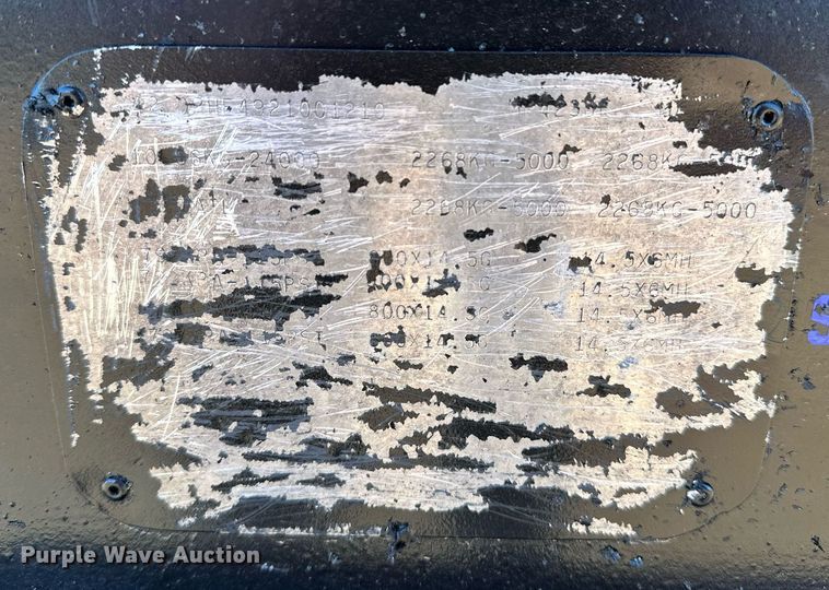 image for item DF8442 2002 Econoline equipment trailer