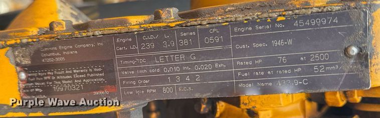 image for item DJ9725 1999 Broce RJ350 broom