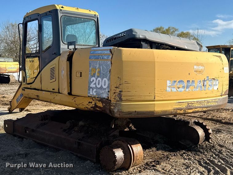 image for item DJ9726 2002 Komatsu PC200LC-7 excavator