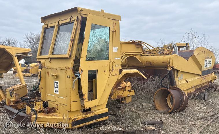 image for item DJ9731 1970 Caterpillar 613 conventional scraper 