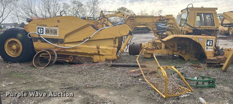 image for item DJ9731 1970 Caterpillar 613 conventional scraper 