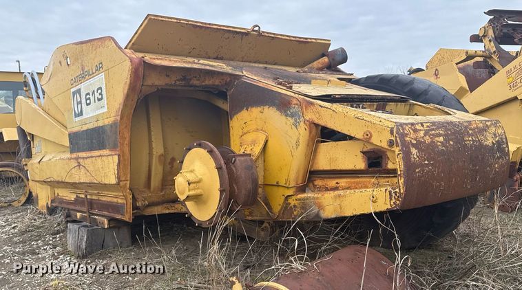 image for item DJ9731 1970 Caterpillar 613 conventional scraper 