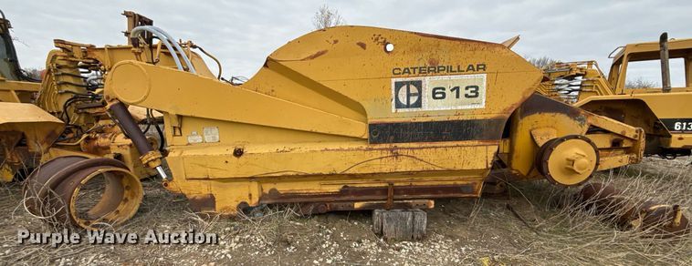 image for item DJ9731 1970 Caterpillar 613 conventional scraper 