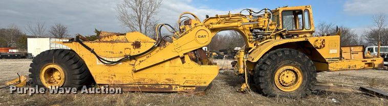 image for item DJ9733 1984 Caterpillar 615 conventional scraper 