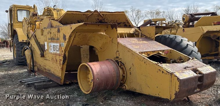image for item DJ9733 1984 Caterpillar 615 conventional scraper 