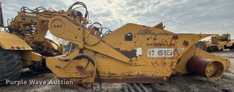 image for item DJ9733 1984 Caterpillar 615 conventional scraper 