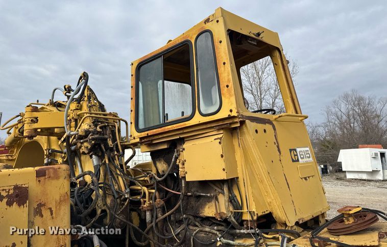 image for item DJ9733 1984 Caterpillar 615 conventional scraper 