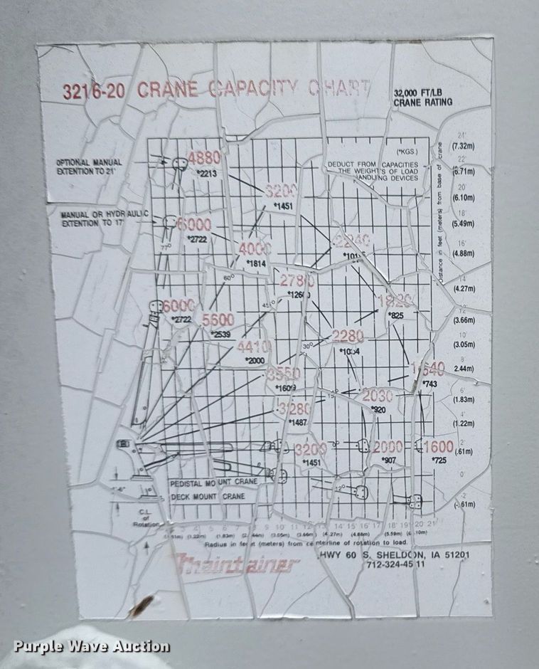 image for item DJ9734 Utility bed