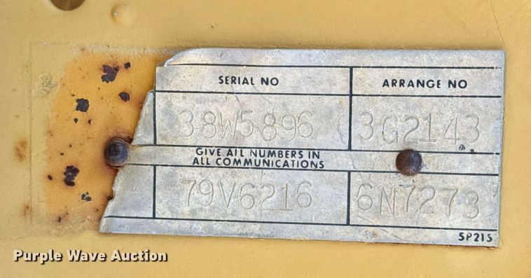 image for item DJ9761 1979 Caterpillar 613B elevating scraper