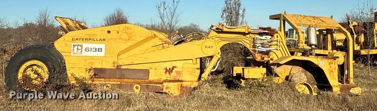 image for item DJ9765 1974 Caterpillar 613 conventional scraper 