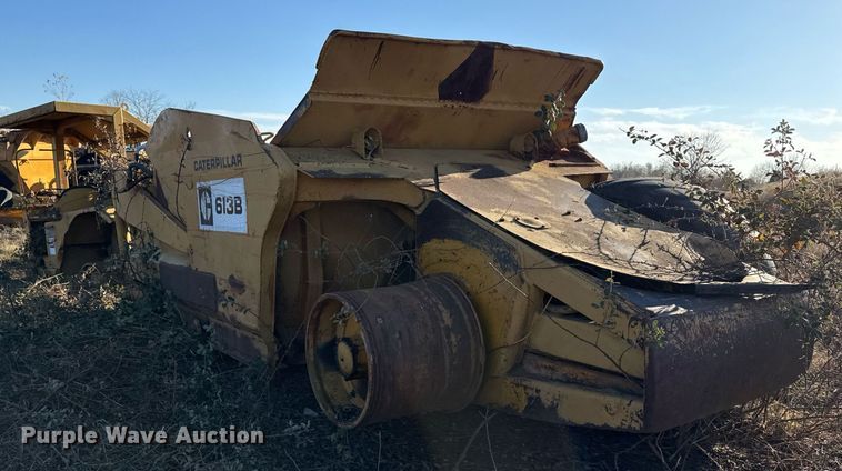 image for item DJ9765 1974 Caterpillar 613 conventional scraper 
