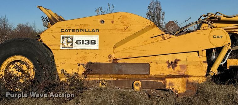 image for item DJ9765 1974 Caterpillar 613 conventional scraper 