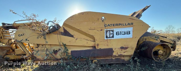 image for item DJ9765 1974 Caterpillar 613 conventional scraper 