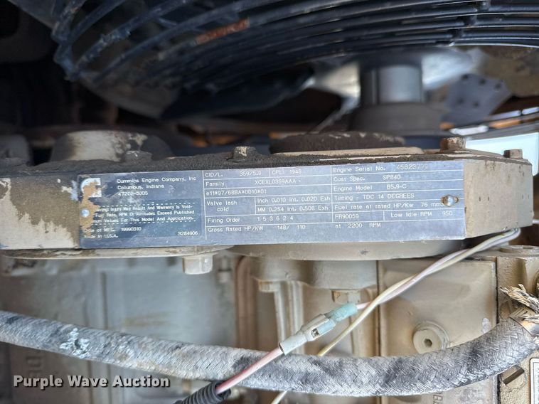 image for item DJ9767 1999 SuperPac 840P single drum vibratory roller