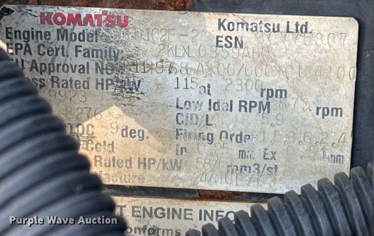 image for item DJ9829 2004 Komatsu D41E-6 dozer