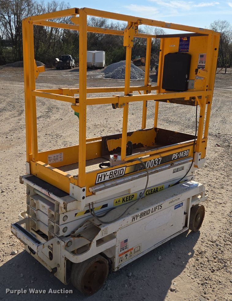 image for item DM7503 2019 HY-Brid PS-1430 S4 scissor lift