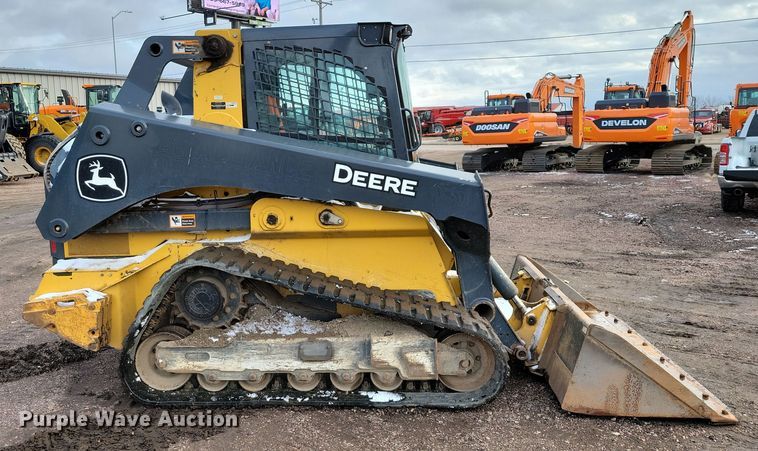 image for item DN3632 2021 John Deere 333G tracked skid steer loader