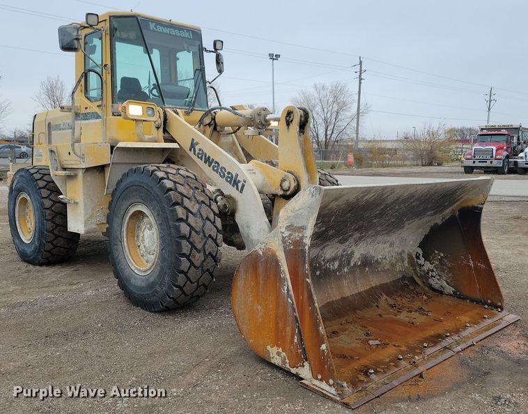 image for item DN3637 2007 Kawasaki  70ZV wheel loader