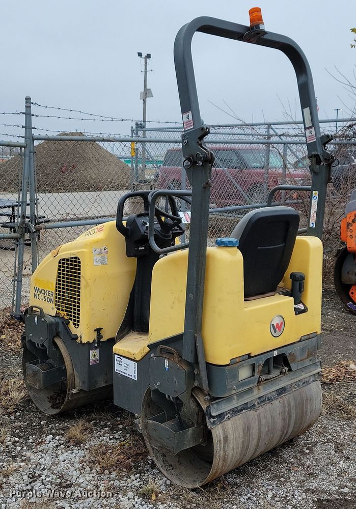 image for item DN3638 2015 Wacker Nueson RD12 double drum vibratory roller