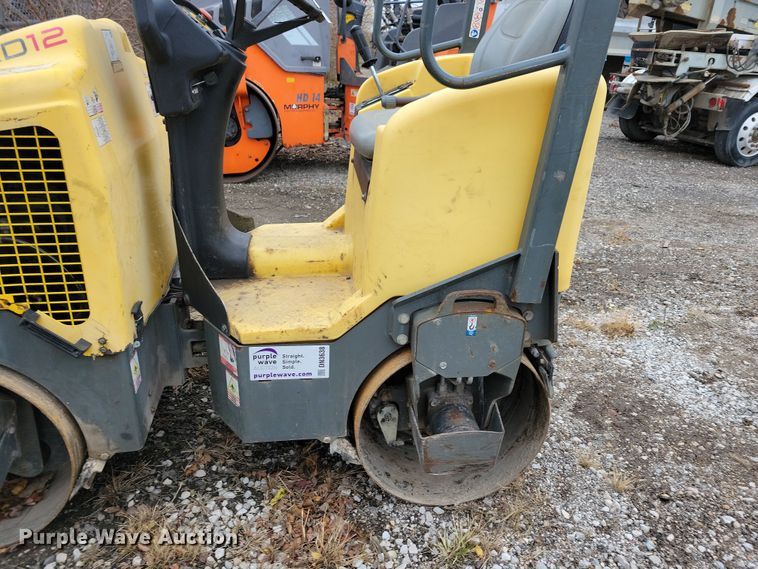 image for item DN3638 2015 Wacker Nueson RD12 double drum vibratory roller