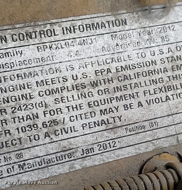 image for item DN3643 Weiler W530 road widener